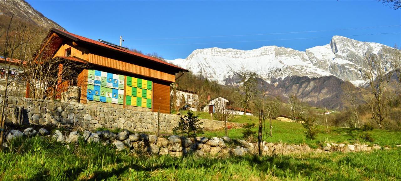 Sleeping With The Bees Kozjak Kobarid Exterior foto